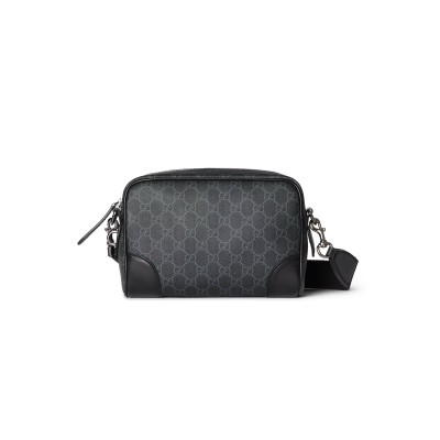GUCCI GG EMBLEM SMALL CROSSBODY BAG ‎821155 (23*16.5*8cm)